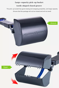 Doe Pet Dog cpoop Scooper all'ingrosso portatile a manico lungo raccoglitore di <span class=keywords><strong>cacca</strong></span> per cani ABS Dog Pooper Pet <span class=keywords><strong>cacca</strong></span> strumento di pulizia prodotto - Product Image 3