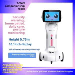 <span class=keywords><strong>Robot</strong></span> <span class=keywords><strong>compagnon</strong></span> intelligent pour personnes âgées Q & R Interaction Détection de chute Rappel de médicaments Musique et blague-État utilisé - Product Image 5