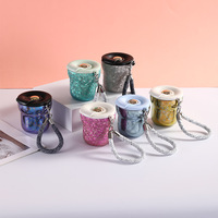 Gobelet à café miniature en titane pur léger à double paroi isolé de 8 oz avec logo personnalisé de luxe, avec couvercle et sangle, pour femmes, cadeaux