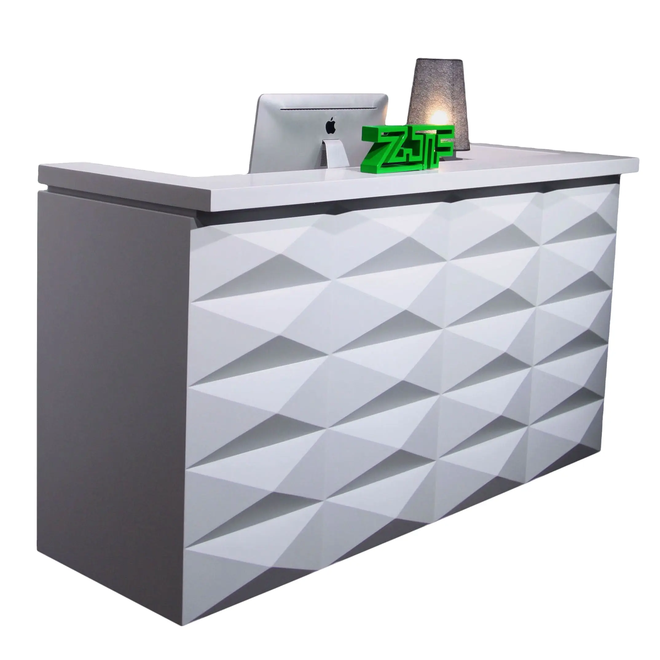 Reception desk beauty nail salon/office/hotel reception table front desk counter modern