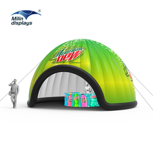 Gonfiabili pubblicitari tenda cupola in tessuto Oxford antivento sole leggeri organizzatori espositori eventi sportivi - Product Image 1