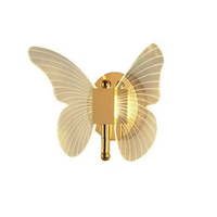 Lampe murale LED moderne en fer, design luxueux pour l'intérieur, éclairage décoratif, intensité réglable, pour salon, chambre, hôtel