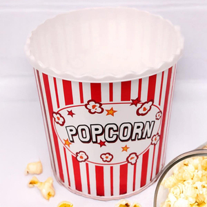 Thùng đựng bỏng ngô, xô đựng đồ ăn nhẹ in ấn tùy chỉnh bán buôn, dung tích 64oz-130oz, dùng trong gia đình - Product Image 2