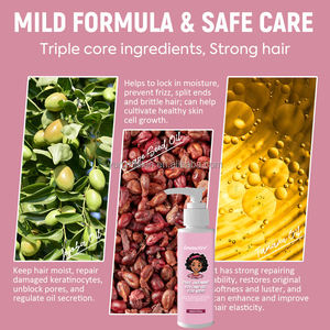 Gel per Capelli Biologico per Bambini con Etichetta Privata, Crema Modellante per Capelli Ricci, Cera per Capelli a Base d'Acqua per Controllare i Capelli Crespi dei Bambini, Vendita all'Ingrosso - Product Image 4