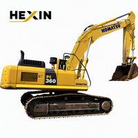 Excavadora Usada de Segunda Mano Komatsu PC360-8 en Buenas Condiciones, Excavadora de Cadenas Usada Importada en Venta