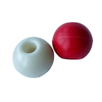 Nouvelle flotteur de pêche en PE, flotteur de pêche de 60 mm, utilisation en haute mer, 150 m, bouées en PE haute pression, boule de pêche
