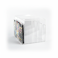 Étui de présentation personnalisé en acrylique pour les magasins de cartes