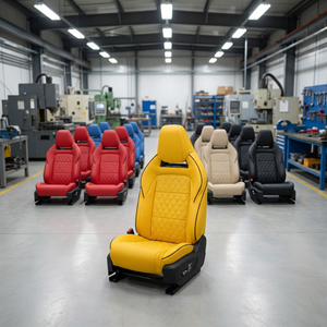 Assento Ergonômico Ajustável para Motorista e Passageiro com Massagem, Aquecimento e Elevação Vertical para Carros de Luxo - Product Image 5