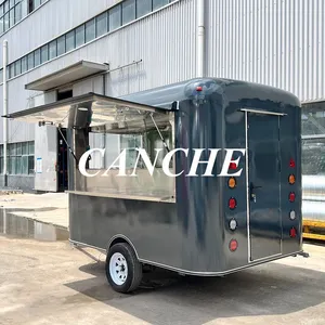 Camion de restauration entièrement équipé, populaire en Europe, pour pâtisserie, pizza, barbecue, chariot de nourriture mobile, remorque de restauration rapide - Product Image 5