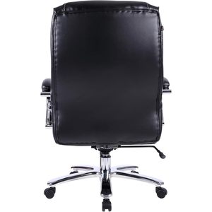 Silla Ejecutiva Alera Maxxis Serie Big Tall de Cuero, Diseño Ergonómico Moderno, Reposacabezas Ajustable, Negro/Cromo, PU, Aluminio, Madera, Hierro - Product Image 2