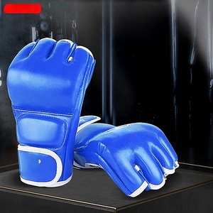 ถุงมือชก<span class=keywords><strong>มวย</strong></span>สำหรับผู้ใหญ่และเด็ก ฝึกซ้อมซานด้า MMA <span class=keywords><strong>มวย</strong></span>ไทย ถุงมือครึ่งนิ้วสำหรับผู้ชายและผู้หญิง - Product Image 3