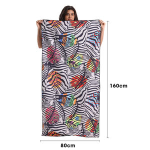 Housse <span class=keywords><strong>de</strong></span> siège auto en microfibre avec poche pour appuie-tête, sans sable, imprimée numériquement, protection <span class=keywords><strong>de</strong></span> siège auto absorbante, séchage rapide, tapis <span class=keywords><strong>de</strong></span> <span class=keywords><strong>plage</strong></span> - Product Image 5