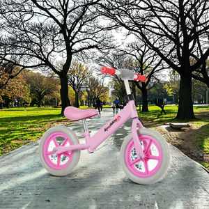 Les enfants de 2 à <span class=keywords><strong>6</strong></span> <span class=keywords><strong>ans</strong></span> peuvent rouler sur cette bicyclette d'équilibre pour bébé. Le cadre en acier mesure 12 pouces. C'est une bicyclette d'équilibre pour enfants. - Product Image 3