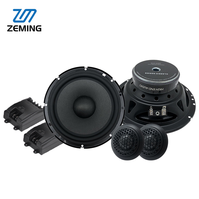 Wholesale 6.5 Inch 2-way Car Component Speaker Professional Powered Active Woofer Speaker Kit
