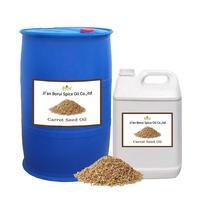 Huile de graines de carotte de qualité supérieure BORUI, éclaircissante pour la peau, extraite par CO2 supercritique, extrait végétal naturel pur, huile certifiée ISO