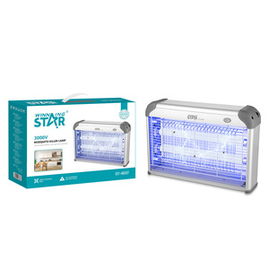 Winningstar Lámpara Eléctrica Antimosquitos y Asesina de Insectos de Alto Voltaje LED de 20W/30W, Estándar UK/EU, Totalmente de Aluminio - Product Image 1