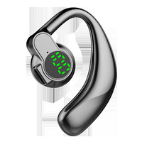 Nuevos Auriculares Bluetooth con Gancho para la Oreja, Sonido Estéreo de Alta Fidelidad, Estilo Deportivo y Profesional, Ultra Larga Duración en Espera, Universales para Todos los Teléfonos