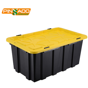 Heavy Plastic Storage Boxes Custom 150l Stackable Large Heavy Duty Plastic Storage Tool Box