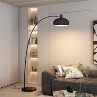 Lampes sur pied nordiques minimalistes intelligentes pour salon, chambre à coucher, chevet, décoration linéaire, LED, lampe sur pied moderne d'angle