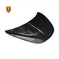 Capot moteur avant en carbone sec style NV pour McLaren 540C 570S