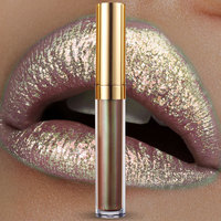 Nouveau brillant à lèvres chromé 6 couleurs duochrome maquillage perle brillant à lèvres