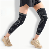 Genouillères de protection professionnelles NCL en nylon et élasthanne, épaisses, respirantes, antidérapantes, pour le soulagement de la douleur, pour le roller et les sports