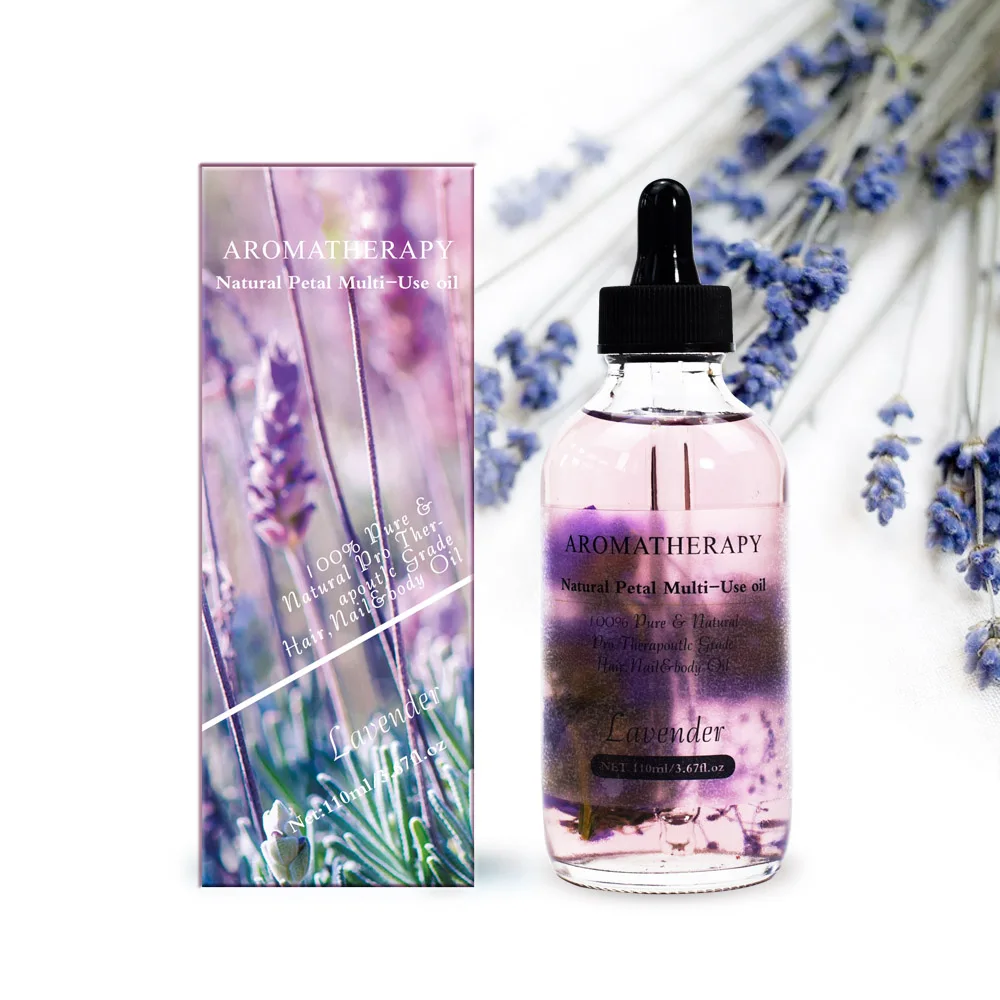 ธรรมชาติน้ำมันนวดอินทรีย์ Moisturizing Oil Lavender Multi ใช้น้ำมันสปา