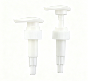 Venta al por mayor de fábrica: Bomba dispensadora de loción 33/410 de 4 cc con tapa acanalada blanca para botella de líquido de limpieza diaria, color personalizado disponible - Product Image 2