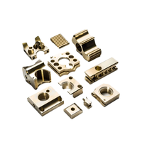 Composants de précision en cuivre usinés CNC sur mesure pour équipements industriels, usinage CNC 5 axes pour le travail du C10100