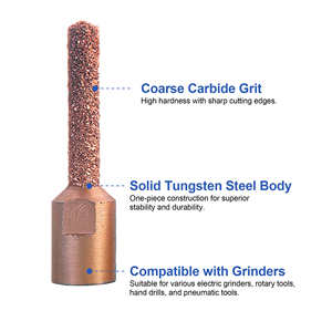 طقم إصلاح الإطارات الكروية للأنف 8 ،/10 ، 12 ، أدوات إصلاح إطارات كربيد التنغستن للسيارات - Product Image 3