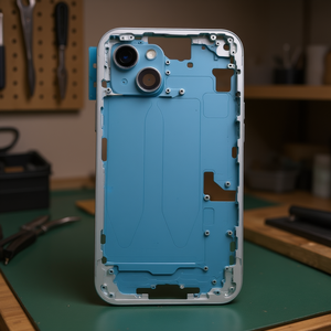 Carcasa Azul Media con Tapa Trasera para iPhone 15 Plus - Product Image 3