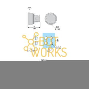 Schneider Electric ZB4BC48021 - Nuevo - Product Image 1