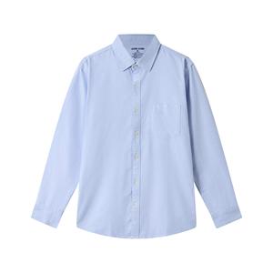 Sólido Vietnam Ropa de hombre Camisa ecológica Botón único 95% algodón 5% Spandex Camisas casuales completas - Product Image 3