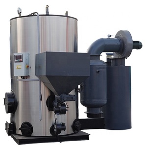 Малый парогенератор на дровах 0.5т 0.7т 1т 2000кг/ч, парогенератор на древесных пеллетах для систем центрального отопления - Product Image 1