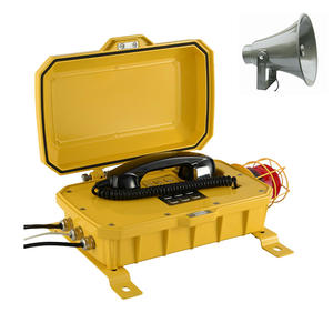 Téléphone minier résistant aux intempéries, pour tunnel, avec lumière d'avertissement et haut-parleur - Product Image 6