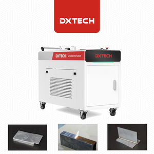 Hot Sale Dxtech 1000W 1500W 2000W Fiber Laser Welder 4 In1 Weld Cleaning Machine