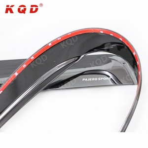 Accessoires de porte de voiture, déflecteur de fenêtre, pare-pluie, sport, 2016, acrylique personnalisé, épaisseur 2,0 mm, pour Mitsubishi Montero Luxury, 10 ensembles - Product Image 3