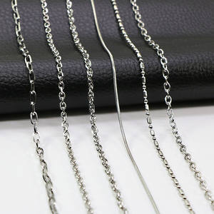 2023 bonita caja de serpiente fina cubana, joyería de cuentas cuadradas verticales, collar de cadena de Singapur torcido de acero inoxidable para hombres y <span class=keywords><strong>mujeres</strong></span> Hip Pop - Product Image 2