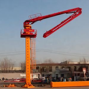 JUHE 24m 28m 32m 33m 36m Bras de placement de béton auto-grimpant entièrement hydraulique, machine de coulage de béton, bras de placement araignée - Product Image 4