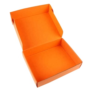 Orange Strong Paperboard Photo <strong>Picture</strong> Frame Gift <strong>Boxes</strong> Small Carton Packing Box - Product Image 1