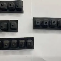 Manchon de protection en caoutchouc anti-poussière à 7 sections pour bras de pompe à béton HBC, nouvelle poignée de commande à joystick étanche pour machine de pulvérisation humide