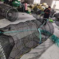 Trampa de Pesca para Bacalao de 80*160 cm con Red de Escape para Bacalao, Cangrejo y Lingue en Estados Unidos y Nueva Zelanda