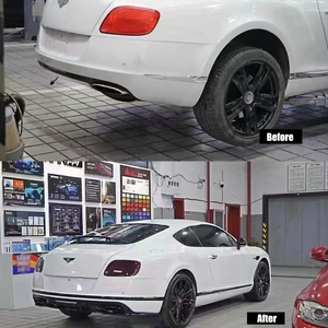 Kit carrosserie pour Bentley Continental <span class=keywords><strong>GT</strong></span> 6.0/4.0 2012-2015 Mise à niveau vers le modèle 2019 avec pare-chocs avant avec calandre. - Product Image 2