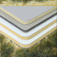 Panneau mural en bois de bambou et placage de charbon de bois WPC, installation facile, décoration intérieure, panneaux et planches muraux écologiques