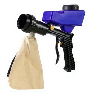 LEMATEC AS118-9-1 OEM Air <b>Sandblaster</b> with Dustless Recycling Nozzle for Rust Removal - Product Image 1
