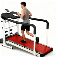 Caminadora Mecánica Plegable para Oficina y Hogar, con Estructura de Acero, sin Motor, para Hacer Ejercicio