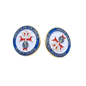 custom masonic pin knights of Columbus 4th degree masonic knights 4th degree lapel pin