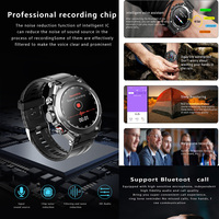 Écouteurs puissants pour montre, audio, voix, son, reocordige, assistant AI, smartwatch, recodeurs, haut-parleur pour montre intelligente