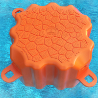 Plateforme Flottante Modulaire en Plastique, Ponton, Pont Flottant pour Jet-Ski, Quai Flottant pour Bateau à Pédales Électrique, Plateforme de Chantier Flottant, Dry Dock Flottant