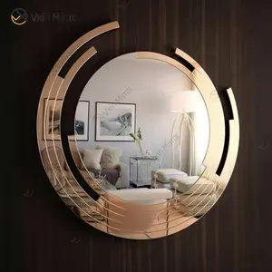 New product new Golden Leaf Wall Mirror antique